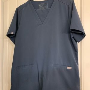 Figs Women Scrub Set Dark Harbor size large